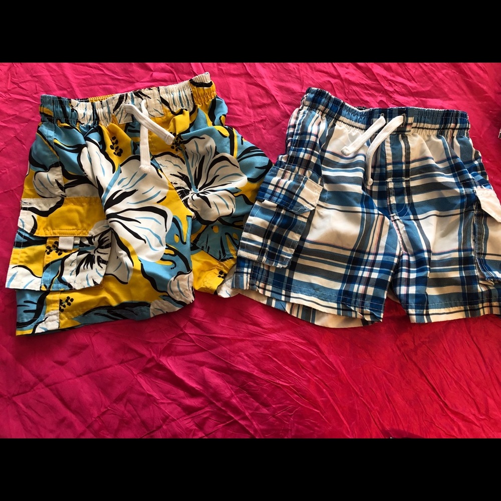2 boys swim suits